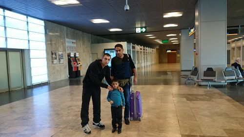 Karim et son père sont en Espagne